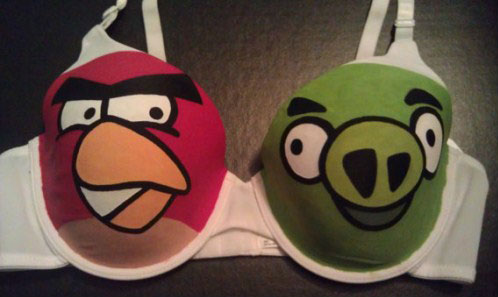 Sujetador Angry Birds