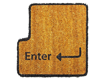 Enter Key Doormat