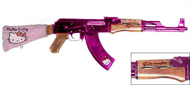 AK-47 Hello Kitty