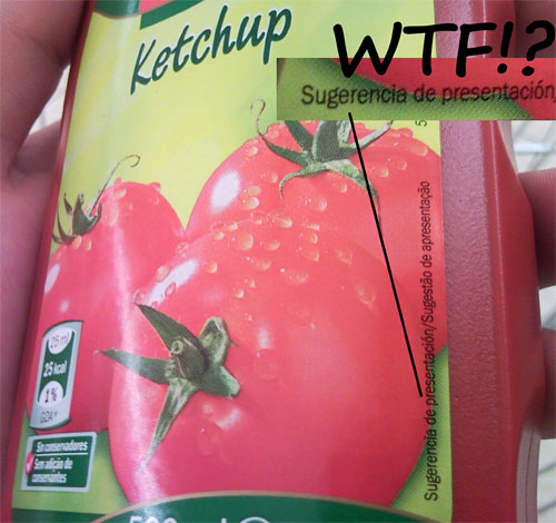 Ketchup WTF!