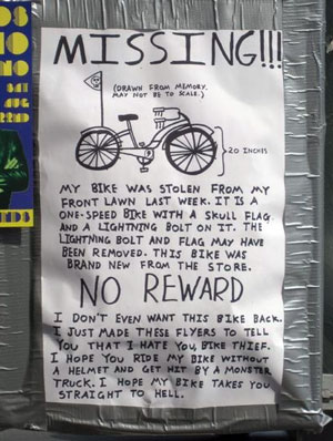 Missing-Bike