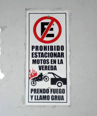 Prohibido-Estacionar-Vereda