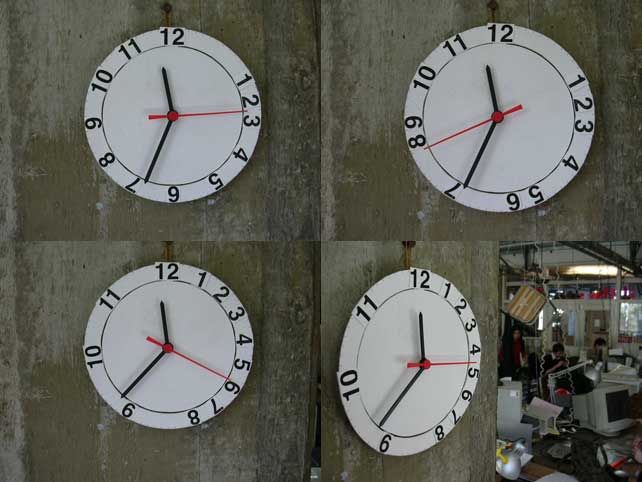 Reloj con horario Flexible