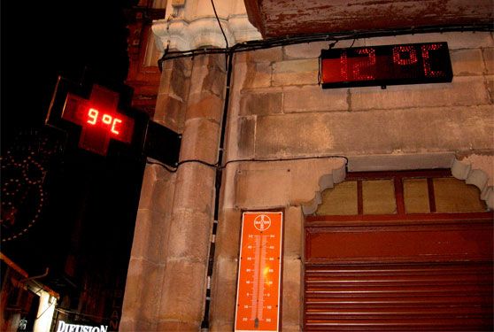 Temperaturas Variadas en Torrelavega