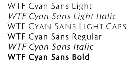Wtf-Cyan-Sans