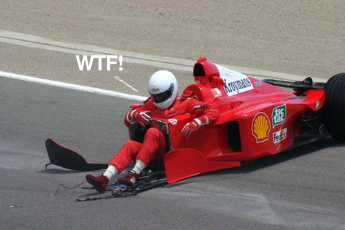 Wtf Ferrari Shunt